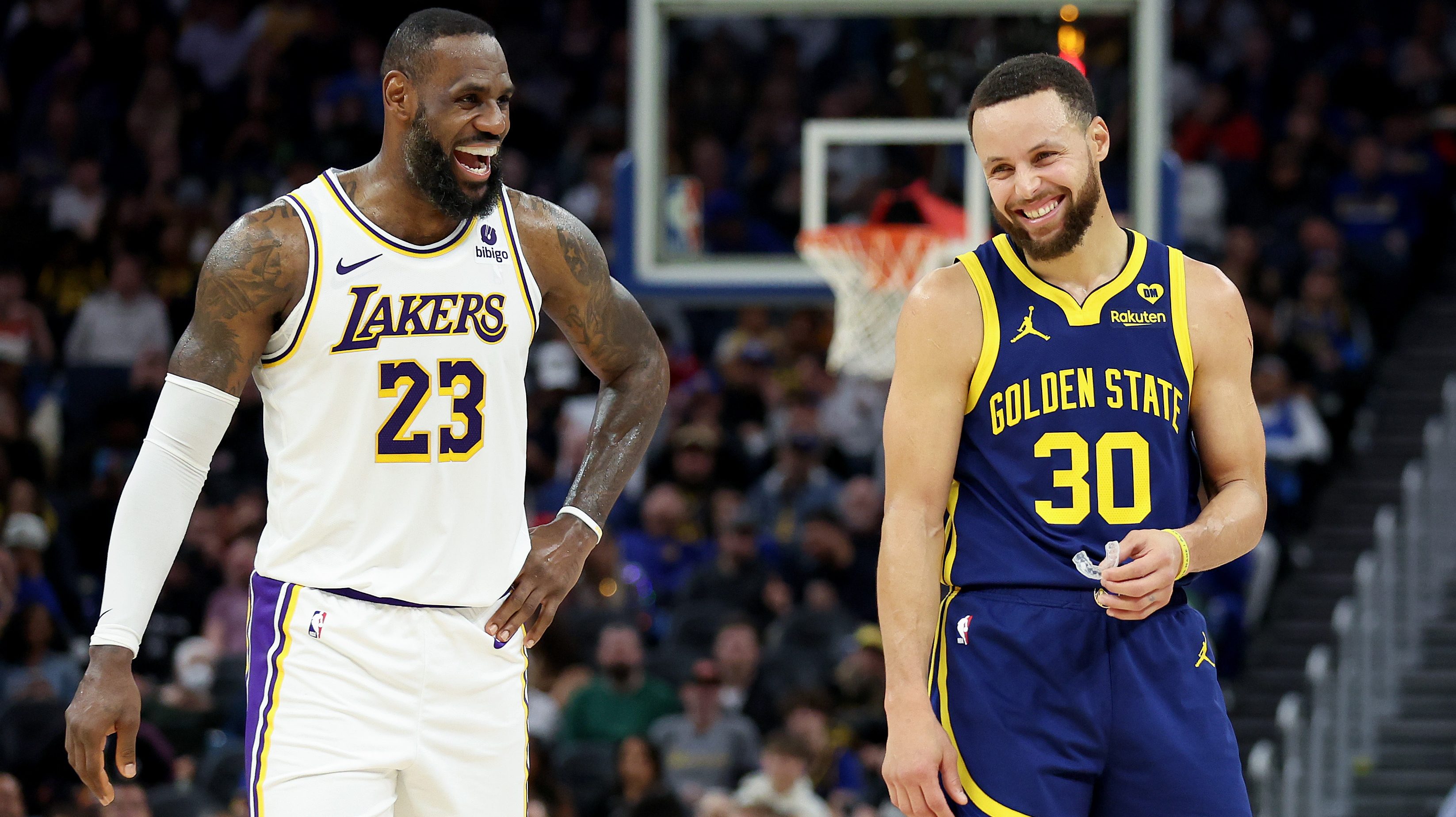 LeBron and Steph Curry