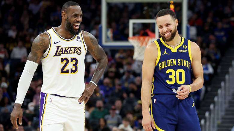 LeBron and Steph Curry