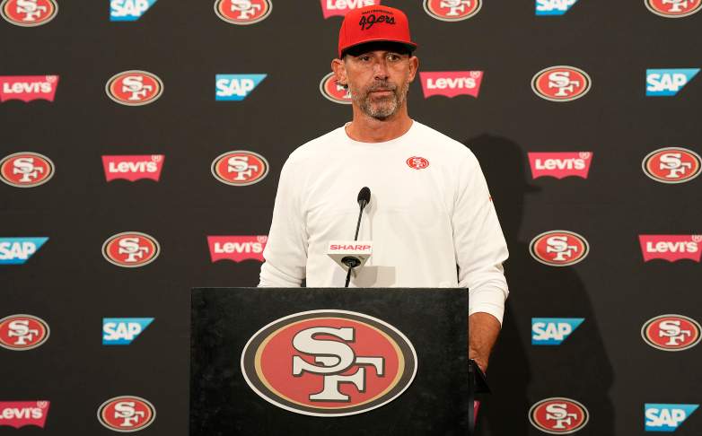 San Francisco 49ers head coach Kyle Shanahan