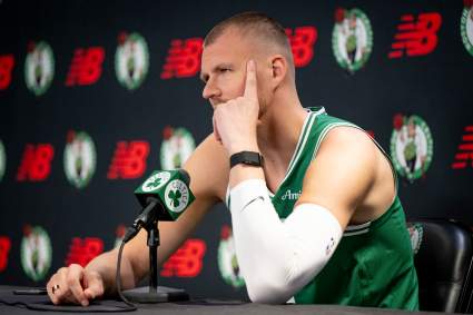 UPDATE: NBA Fans React To Kristaps Porzingis Announcement Before Warriors-Thunder Game