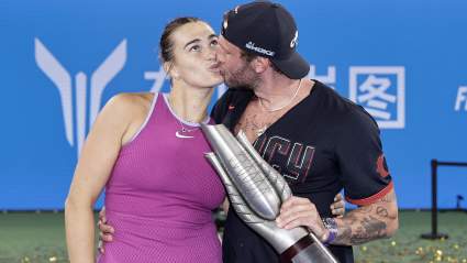 Aryna Sabalenka Puts Fiancé Georgios Frangulis on Blast at Miami Open