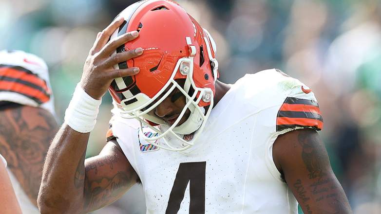 Deshaun Watson #4 of the Cleveland Browns