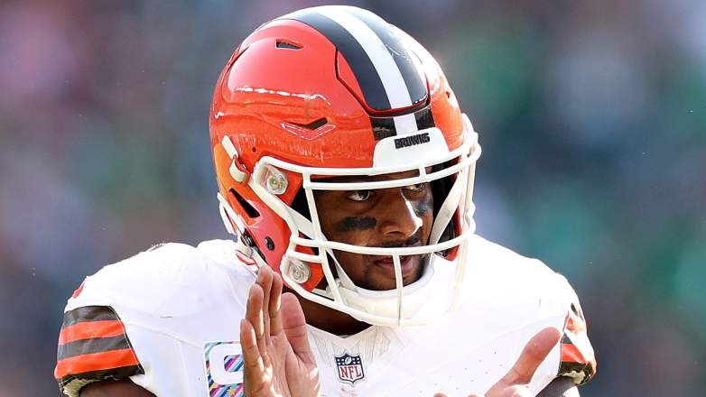Cleveland Browns quarterback Deshaun Watson will compete for the starting job.
