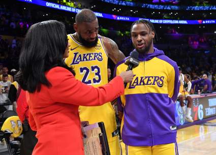 Bronny James Expected To Have Bigger Lakers Role Due To Luka, Reaves Injuries