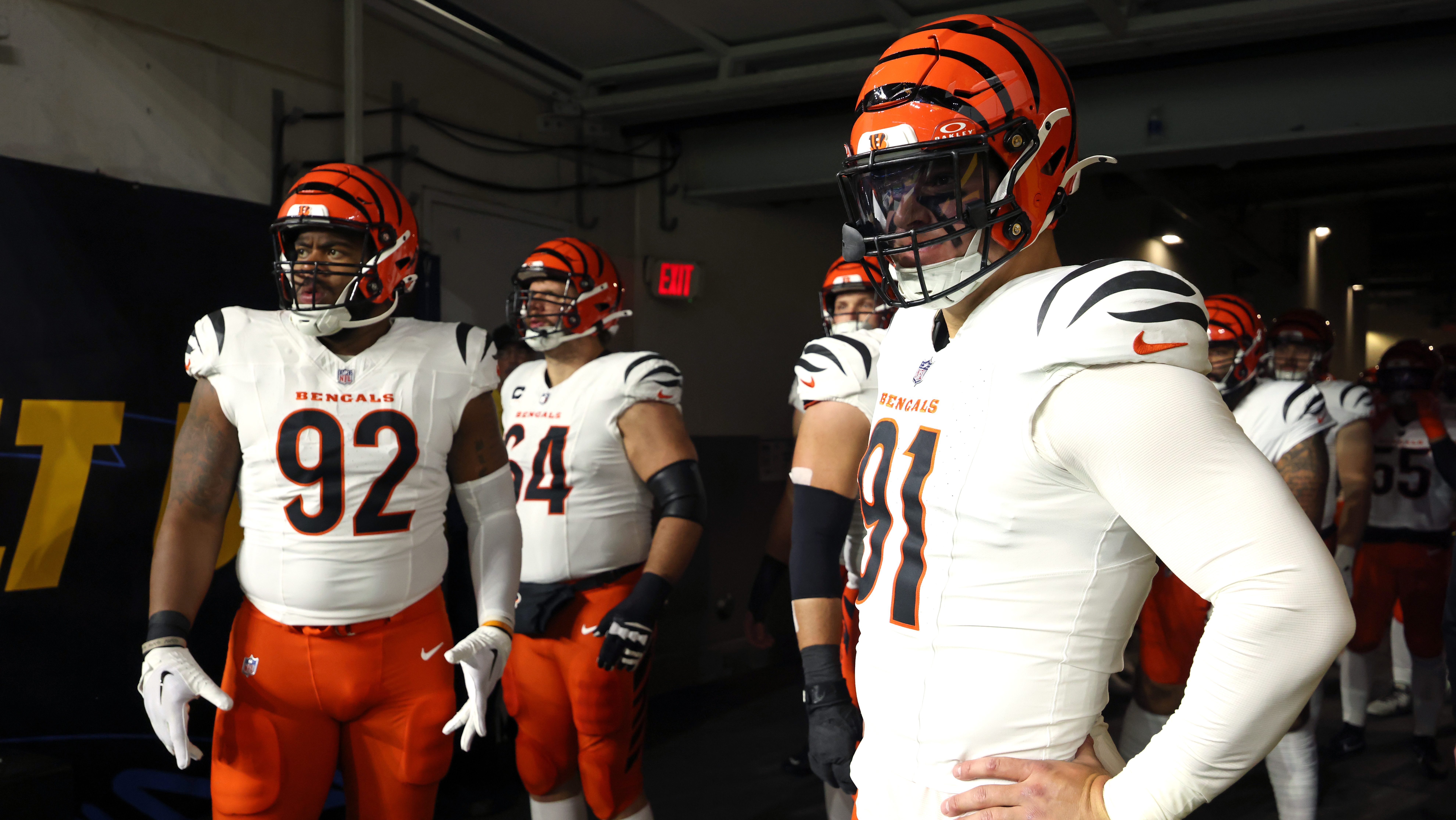 Trey Hendrickson and B.J. Hill