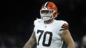 Cleveland Browns OL Zak Zinter