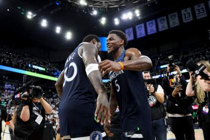 NBA Star Anthony Edwards Made History In Timberwolves-Warriors Game