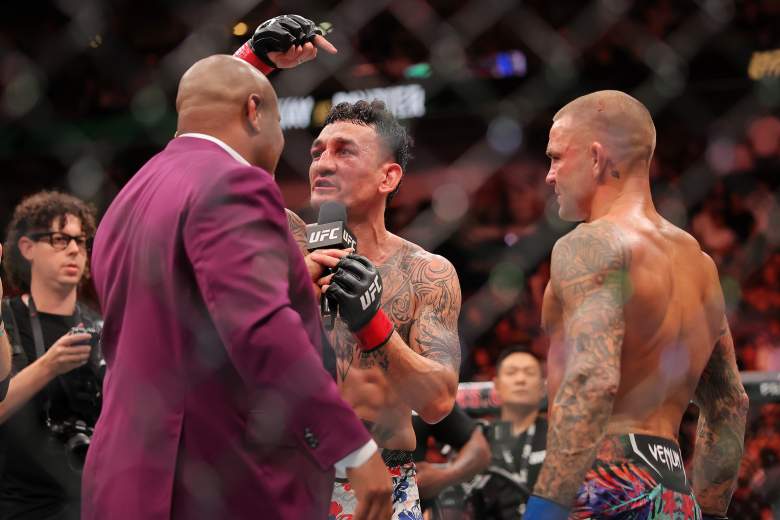 Max Holloway and Dustin Poirier