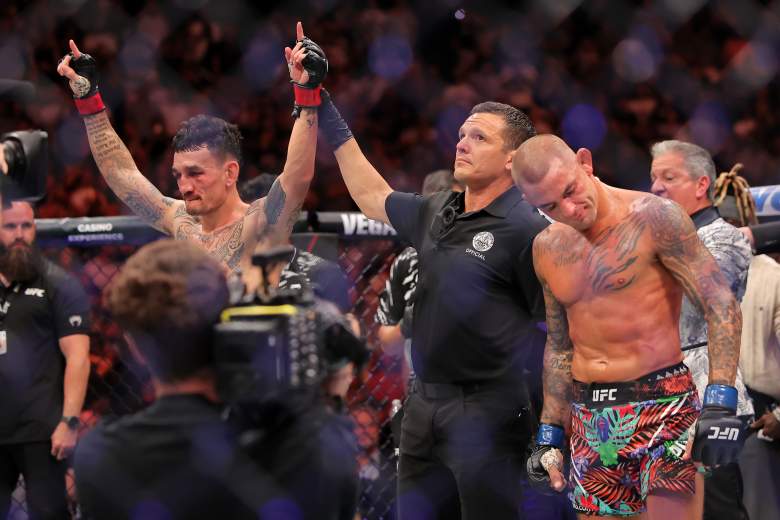 Max Holloway and Dustin Poirier