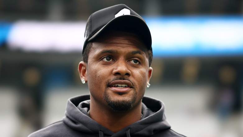 Cleveland Browns quarterback Deshaun Watson will be in the mix for the starting job.