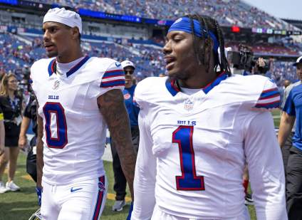 Bills Cut Struggling Former Second-Round WR After DJ Moore Trade