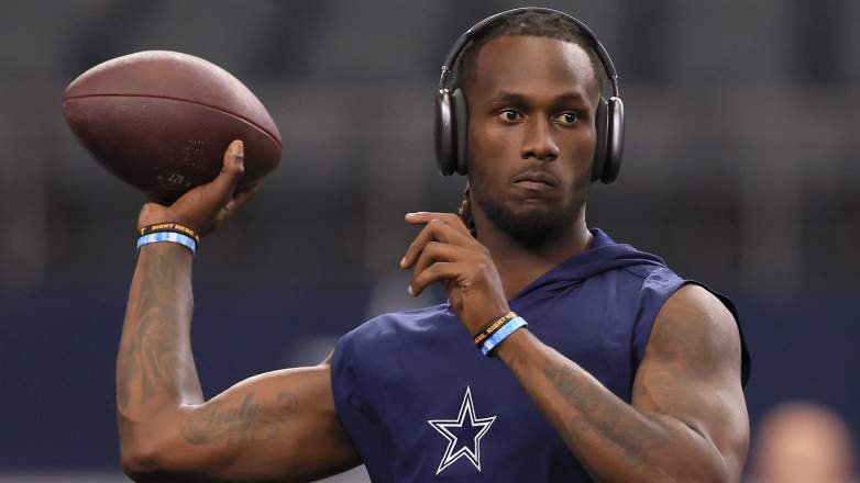 Joe Milton III #10 of the Dallas Cowboys