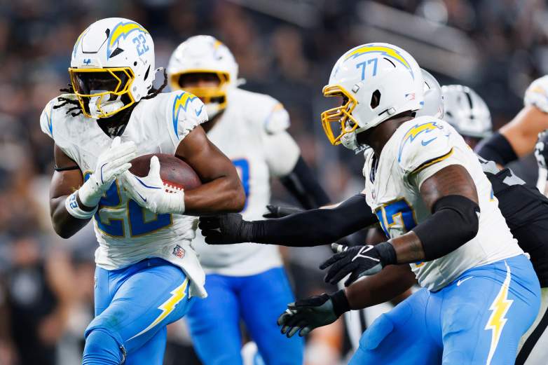 Former Los Angeles Chargers RB Najee Harris