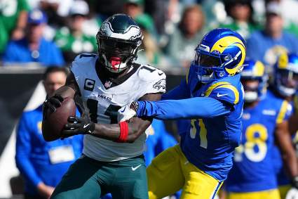 A.J. Brown Fuels New England Patriots Buzz After Workout