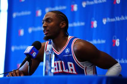 76ers Injury Report: Will Tyrese Maxey Face Bucks After Scare?