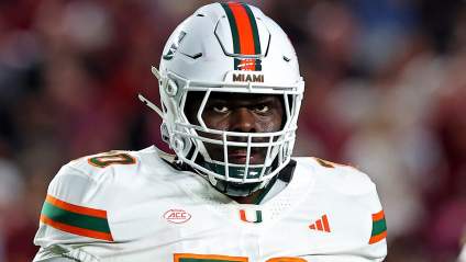 Eagles Host 6-foot-9, 346-Pound ‘Human Skyscraper’ on Pre-Draft Visit