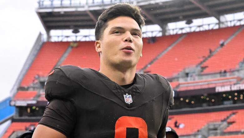 The Browns selected Dillon Gabriel in the third round last season.