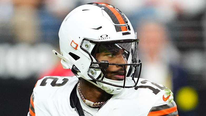 Cleveland Browns quarterback Shedeur Sanders.
