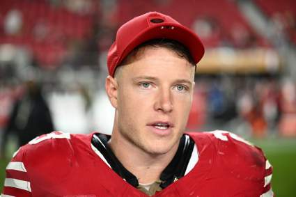 49ers Star Christian McCaffrey Reacts to Mike Evans News