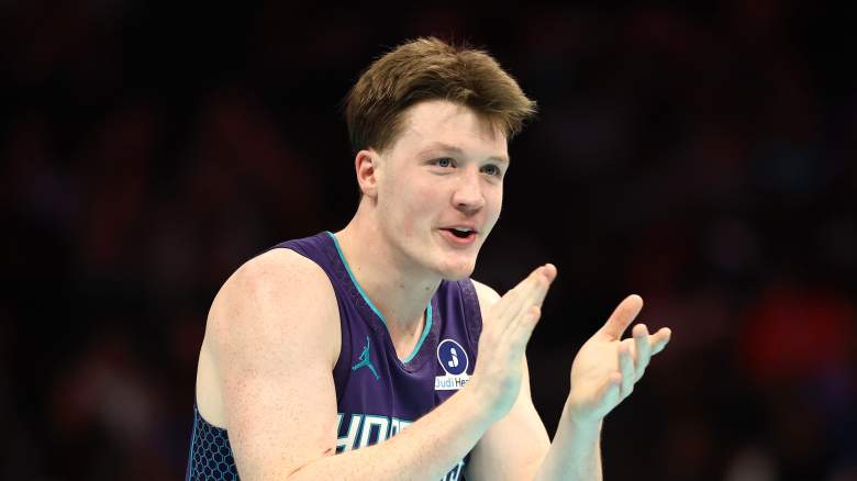 Charlotte Hornets Kon Knueppel injury update return date G League assignment