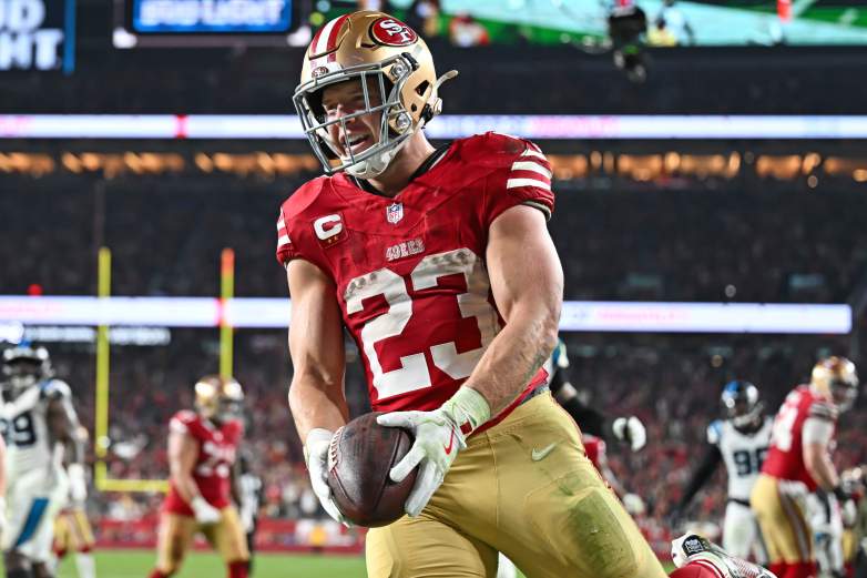 San Francisco 49ers RB Christian McCaffrey