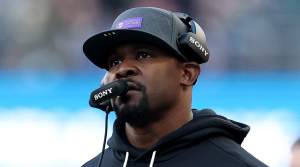Minnesota Vikings defensive coordinator Brian Flores