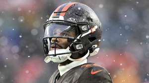 Cleveland Browns quarterback Shedeur Sanders.