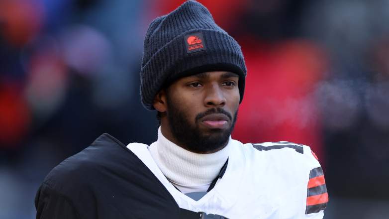 Shedeur Sanders #12 of the Cleveland Browns