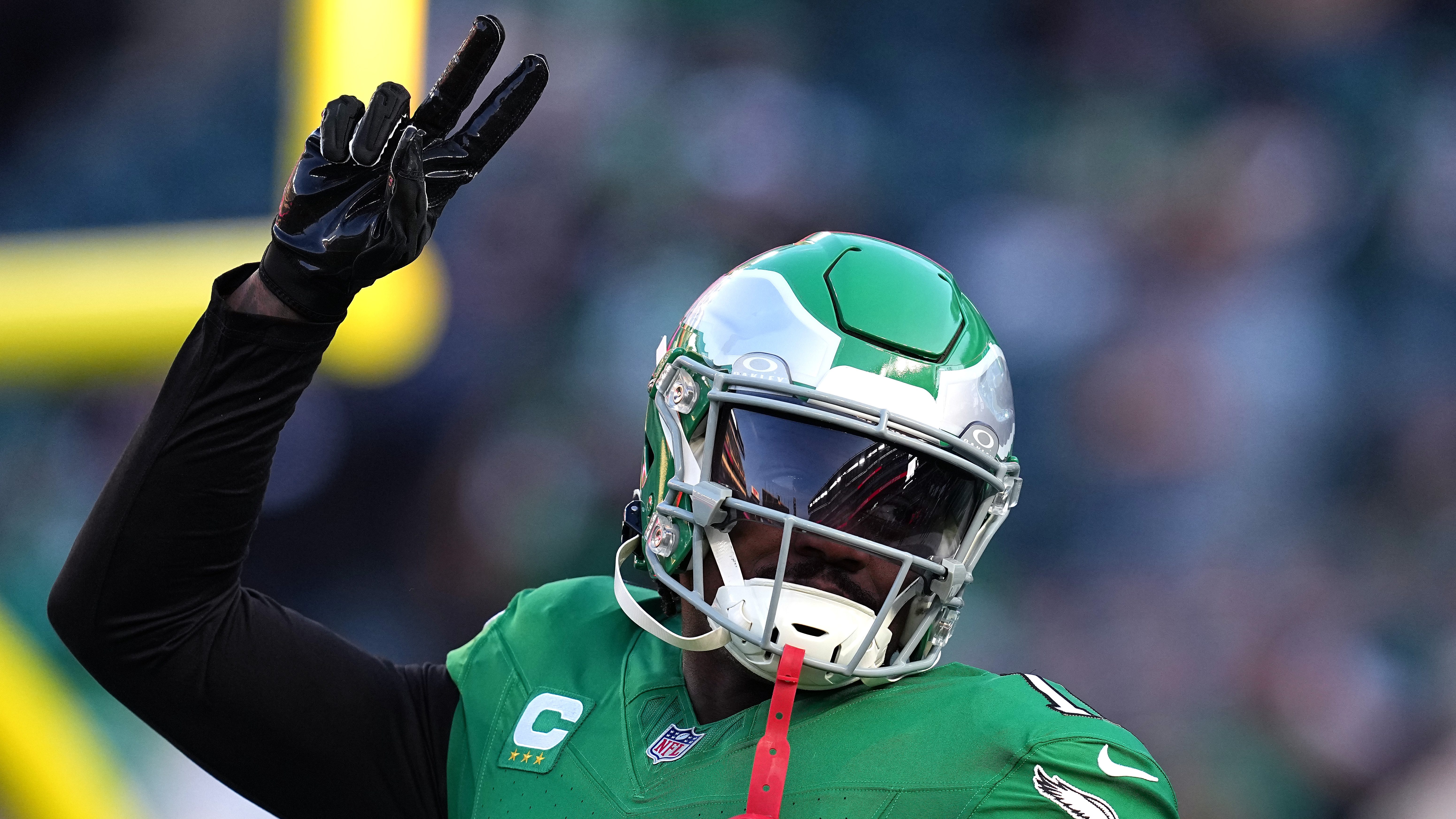 A.J. Brown Philadelphia Eagles Los Angeles Rams