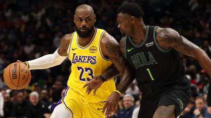 LeBron James’ NSFW Message to Zion Williamson Gets Caught on Mic