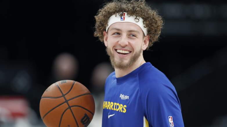 Brandin Podziemski #2 of the Golden State Warriors