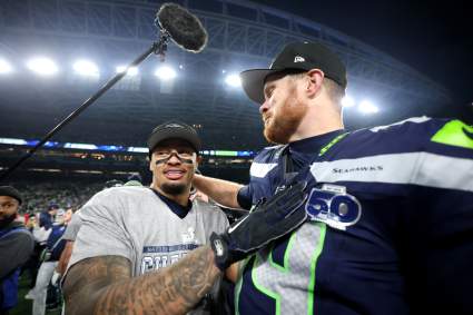 Seahawks QB Sam Darnold Reacts to Jaxon Smith-Njigba News