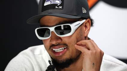 Seahawks Star Jaxon Smith-Njigba Calls Out Rivals During UFC Appearance