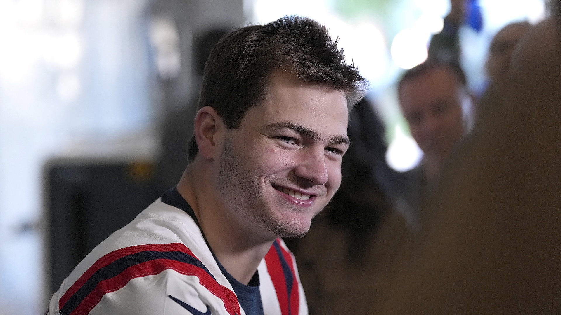 Patriots: New WR Fired Up to Work With Drake Maye