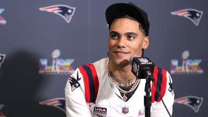 Christian Gonzalez Sends Clear Message To Patriots At Celtics Game Amid Extension Talks