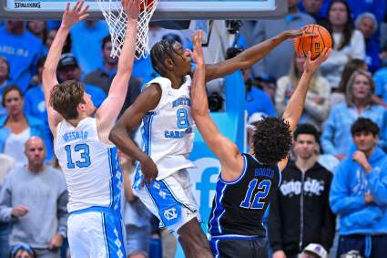 North Carolina Coach Hubert Davis Provides Promising Caleb Wilson Injury Update