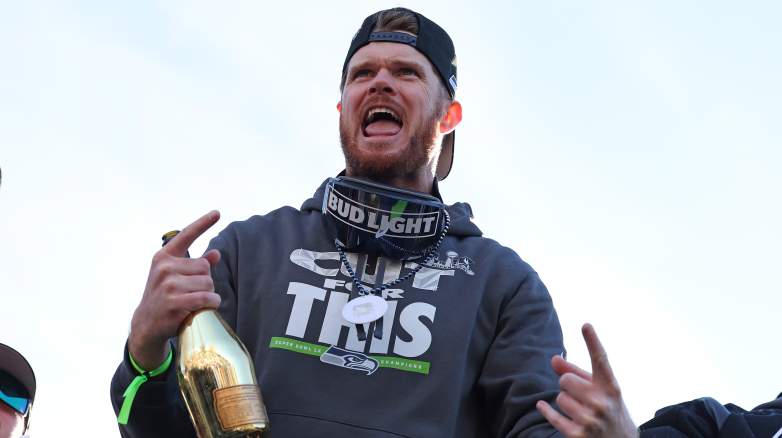 Sam Darnold Jaxon Smith-Njigba Seattle Seahawks