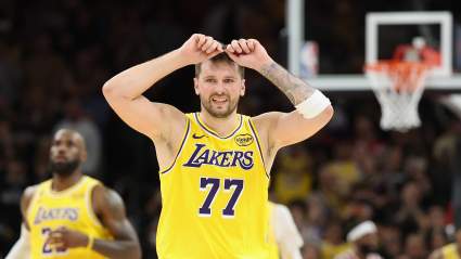Lakers’ Luka Doncic Has Words for Rui Hachimura’s Pregame Performance