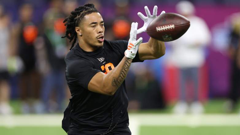 Makai Lemon, NFL Combine