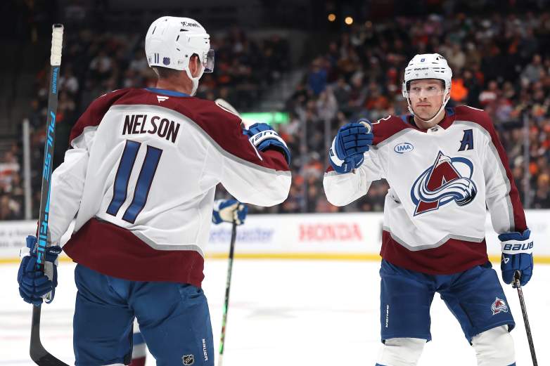 Cale Makar and Brock Nelson