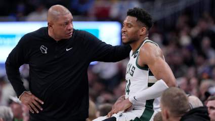 Bucks Coach Doc Rivers Shares Update After Giannis Antetokounmpo Injury Scare