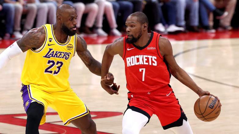 Kevin Durant takes blame for Rockets loss vs Lakers