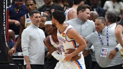 NBA Hands Down Suspensions After Wild Thunder-Wizards Fight Spills Into Stands