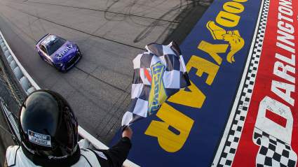 Tyler Reddick Charges to Darlington Win After Late Pass on Keselowski