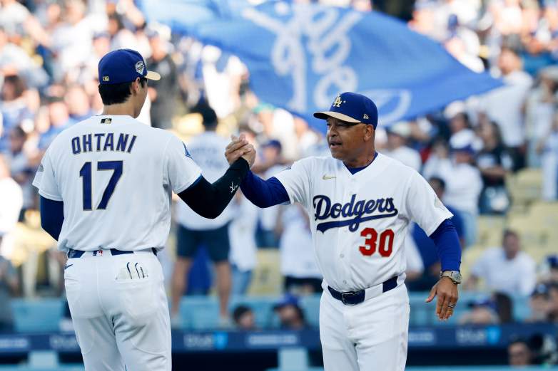 Shohei Ohtani, Dave Roberts