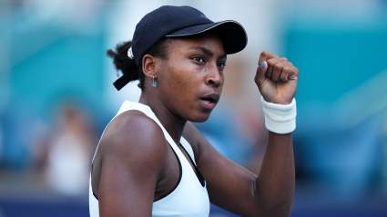 Coco Gauff Quietly Supported by Boyfriend Jalen Sera at Miami Open