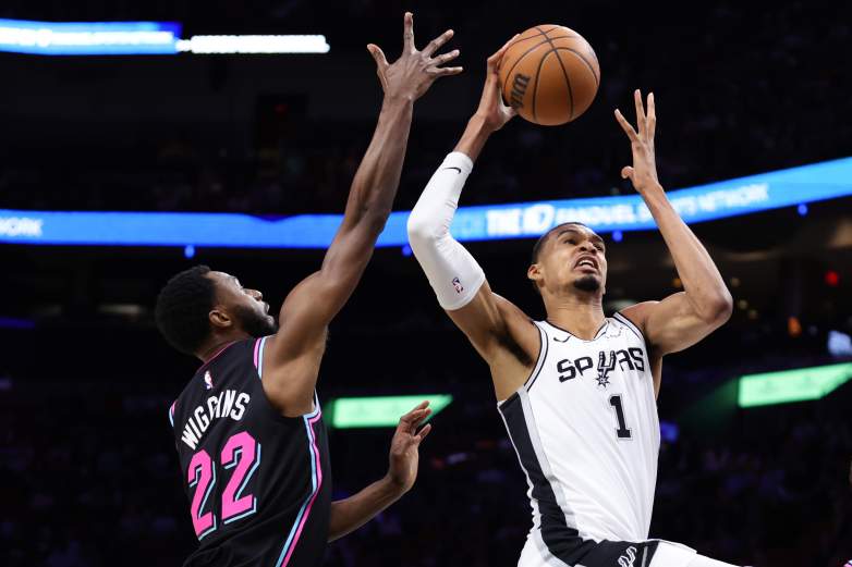Andrew Wiggins and Victor Wembanyama