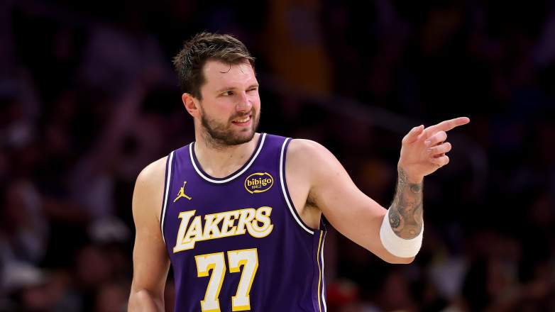 Luka Doncic suspension Los Angeles Lakers