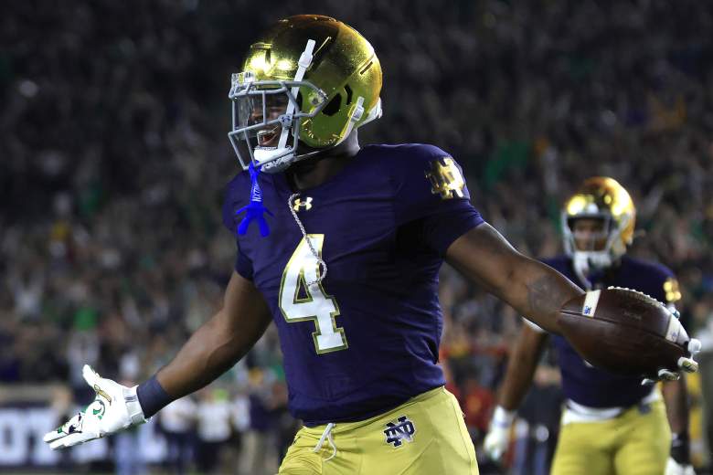 Jeremiyah Love, Notre Dame, Baltimore Ravens