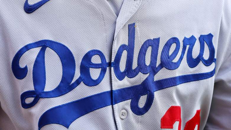 The Los Angeles Dodgers logo
